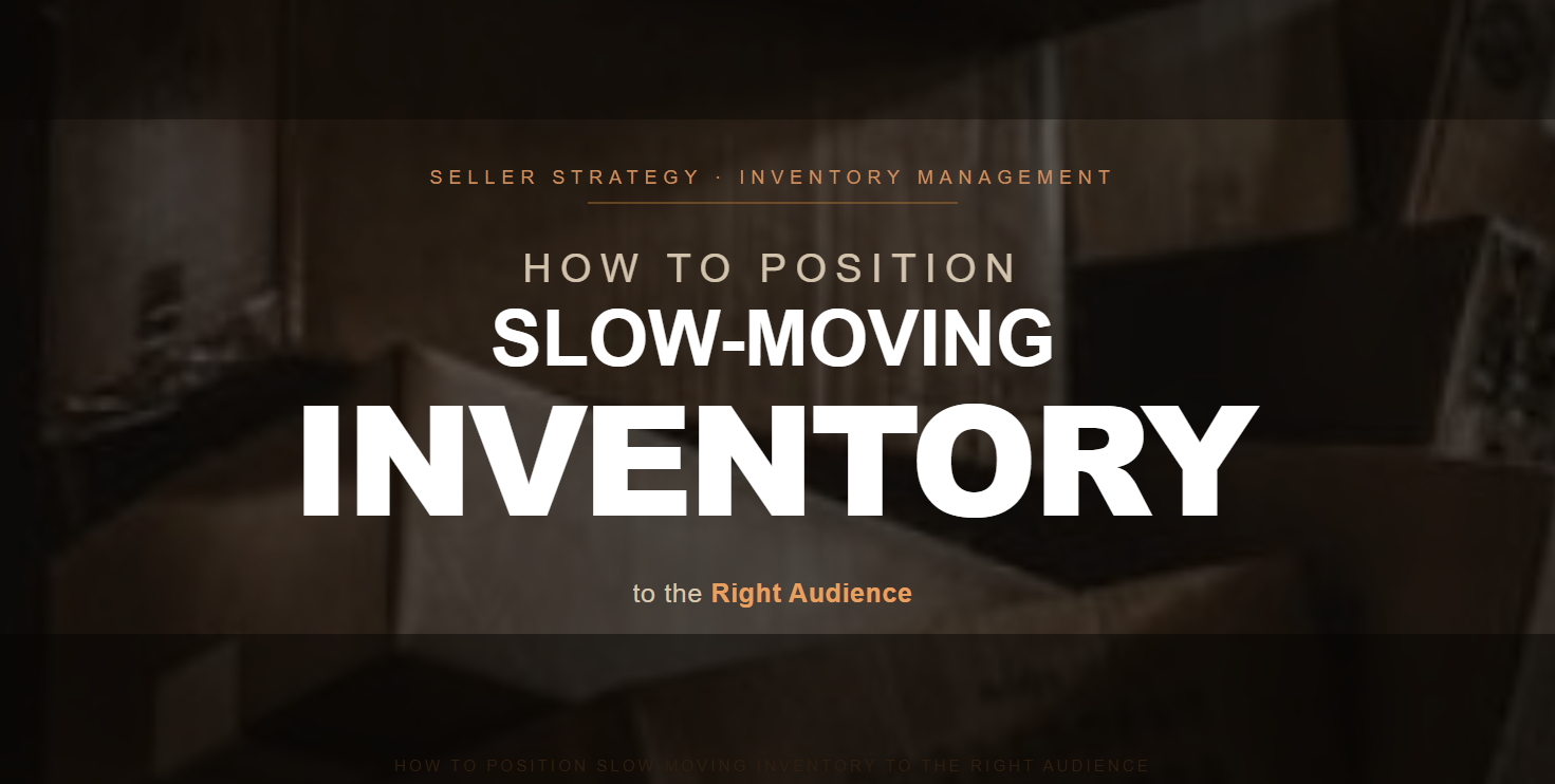 How to Position Slow-Moving Inventory to the Right Audience How to Position Slow-Moving Inventory to the Right Audience