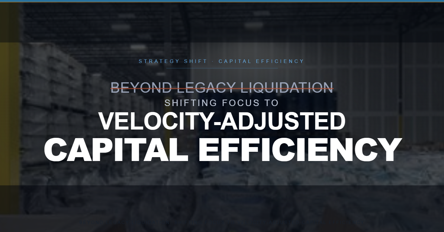 Beyond Legacy Liquidation: Shifting Focus to Velocity-Adjusted Capital Efficiency
